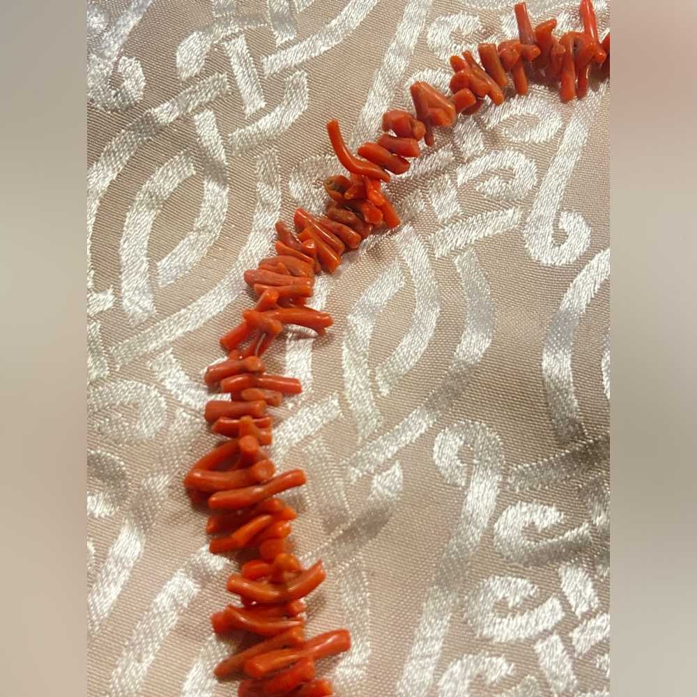 Vintage Branch Coral Necklace #9256 ❤️‍🔥 - Picture 5 of 10
